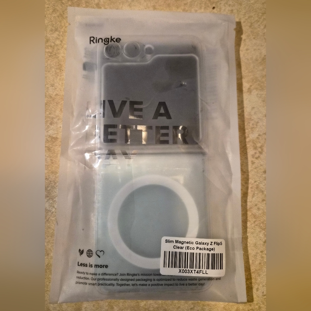 Ringke Slim Magnetic Case for Samsung Galaxy Z Flip5 – Clear (New in Package)